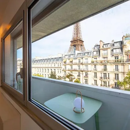 Tour Eiffel View - Luxury 6p *