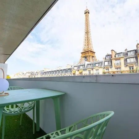 아파트 Tour Eiffel View - Luxury 6p 파리