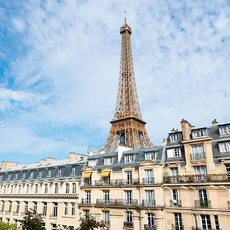 Tour Eiffel View - Luxury 6p 아파트